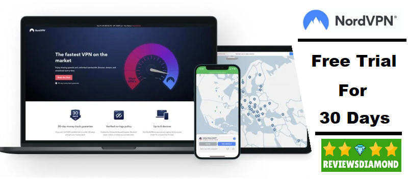 NordVPN Free Trial For 30 Days 2023